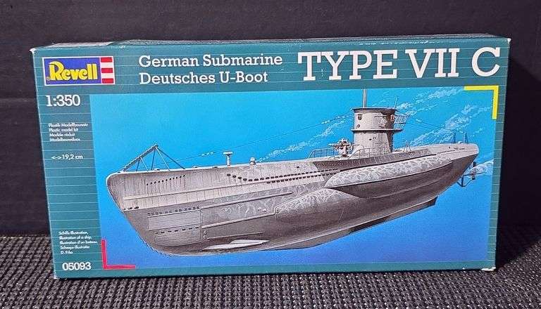 Revell German Submarine Type VII C Model Kit image