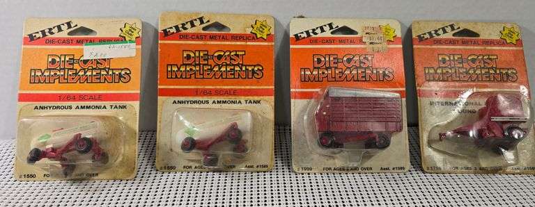 Collection New Old Stock Ertl 1/64 Die Cast Farm Implements image