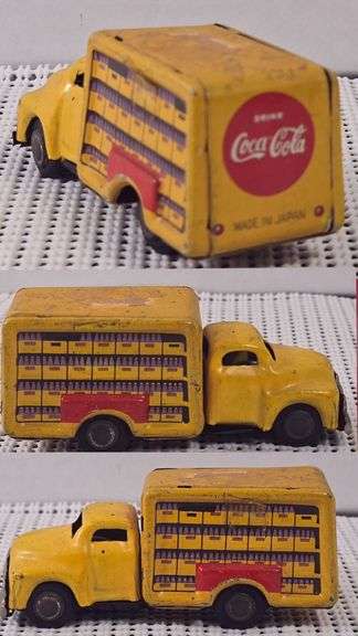 Tin Litho Coca-Cola Delivery Truck image