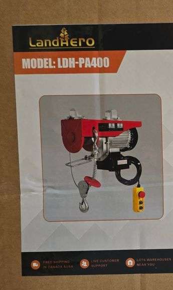 Landhero LDH-PA400 Electric hoist