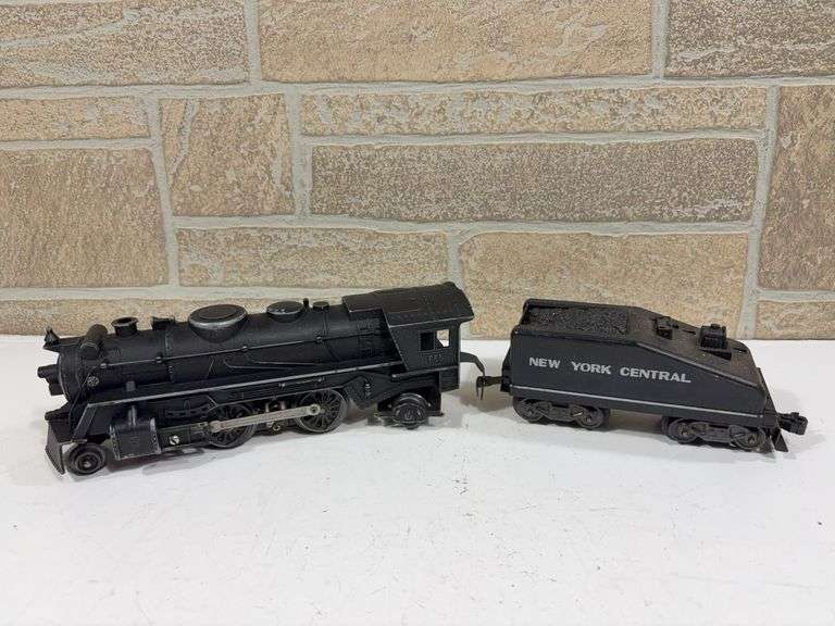 Marx 2-4-2 #666 Steam Locomotive with New York Central Tender image