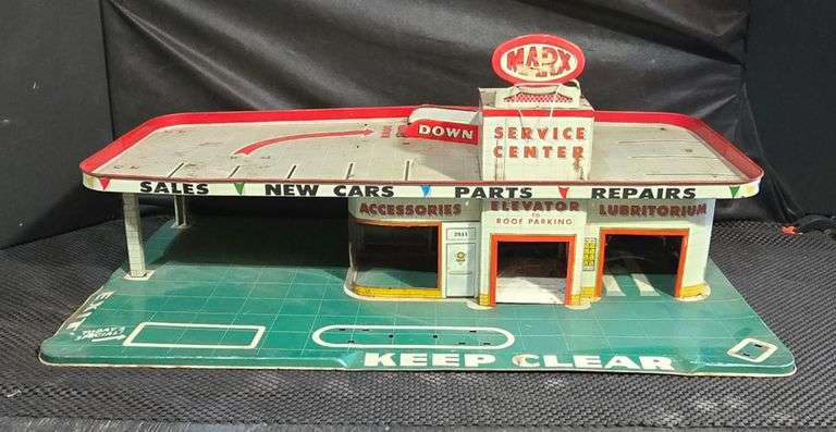 Marx Tin Service Station image