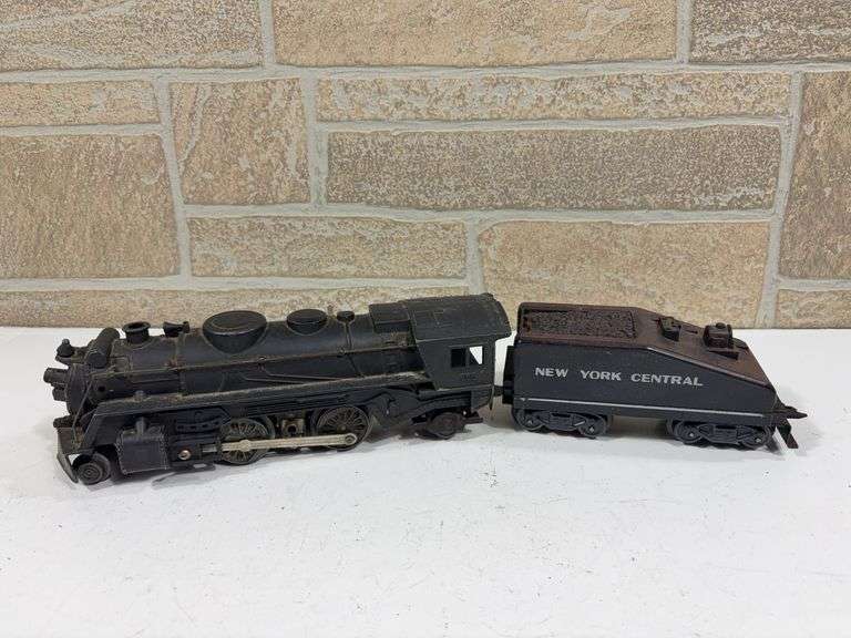 Marx 2-4-2 #666 Steam Locomotive with New York Central Tender image