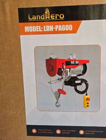 Landhero LDH-PA600 Electric Hoist