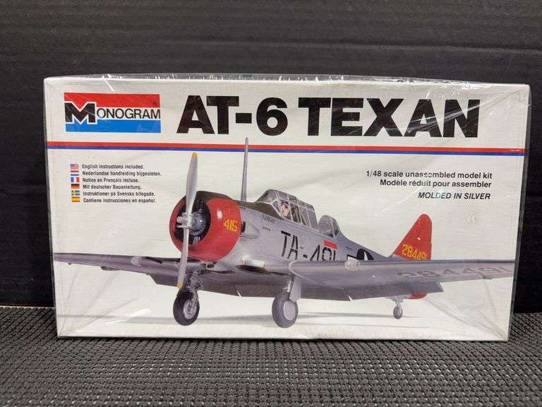 Monogram AT-6 Texan 1/48 Scale Model Kit image