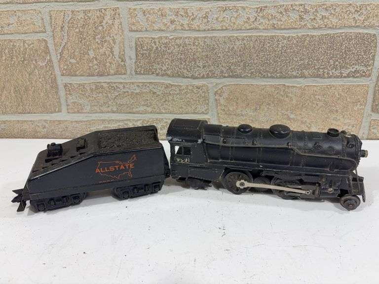 Marx #999 2-4-2 Steam Locomotive and Allstate Tender image