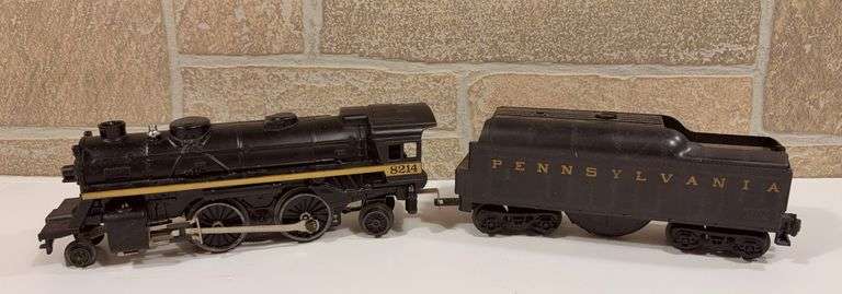 Lionel #8214 2-4-2 Locomotive and Pennsylvania Tender image