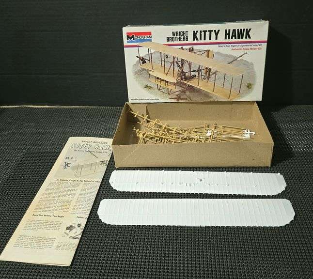 Monogram Wright Brothers Kitty Hawk Model Kit image
