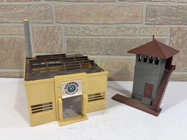 Plasticville Factory and Switch Tower image