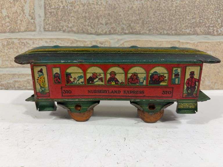Mohawk Toys #370 Nurseryland Express Tin Passenger Car image