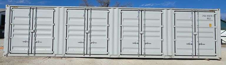 One Use 40FT High Cube Four Side-doors Container image