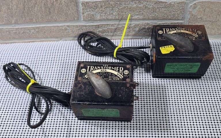 Two Marx 1239 Transformers image