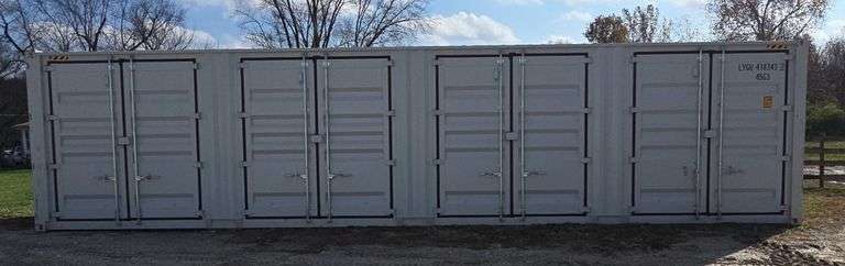 One Use 40FT High Cube Four Side-doors Container image