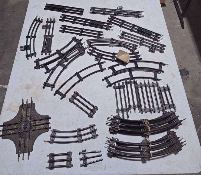 Collection of miscellaneous  track pieces image