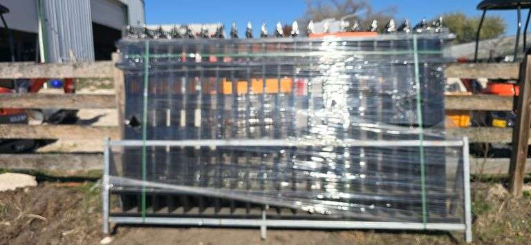 Wrought Iron Fence Sections - eight pieces image