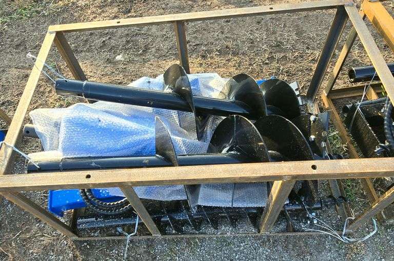 Mower King Auger Set with 3 Bits image