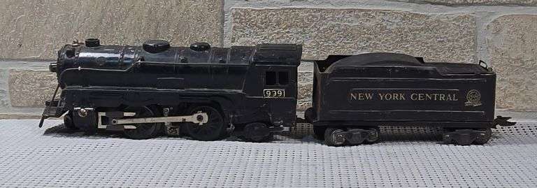 Marx 999 2-4-2 Locomotive with NYC Tin Tender image