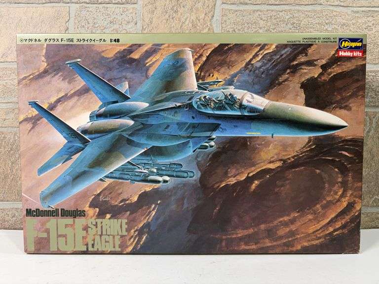 Hasegawa McDonnell Douglas F-15E Strike Eagle 1:48 Scale Model Kit image