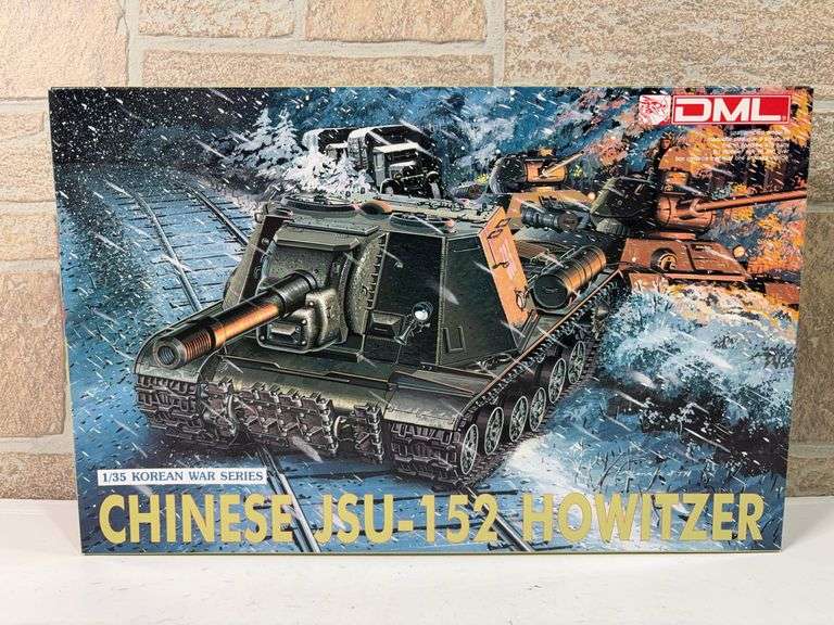 DML Chinese JSU-152 Howitzer 6803 1/35 Scale Model Kit image