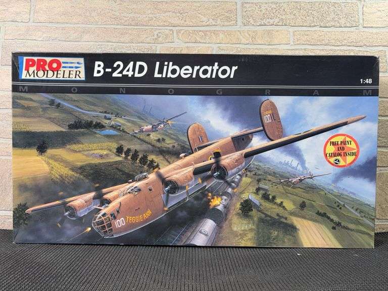 Pro Modeler B-24D Liberator 1:48 Scale Model Kit image