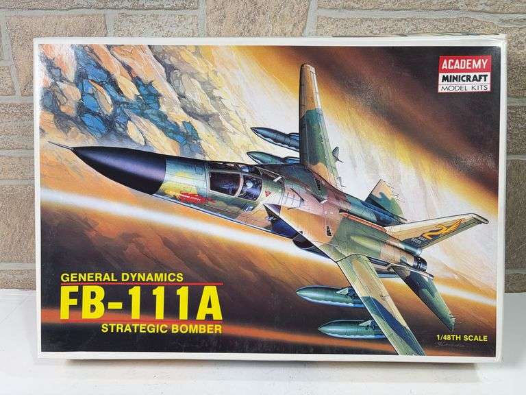 Academy FB-111A Model Kit #1648 1/48 Scale image