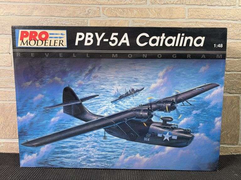 Revell-Monogram Pro Modeler PBY-5A Catalina 1:48 Scale Model Kit image