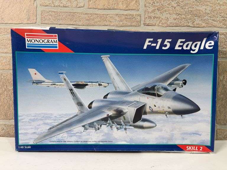 Monogram F-15 Eagle Model Kit #5801 1:48 Scale image