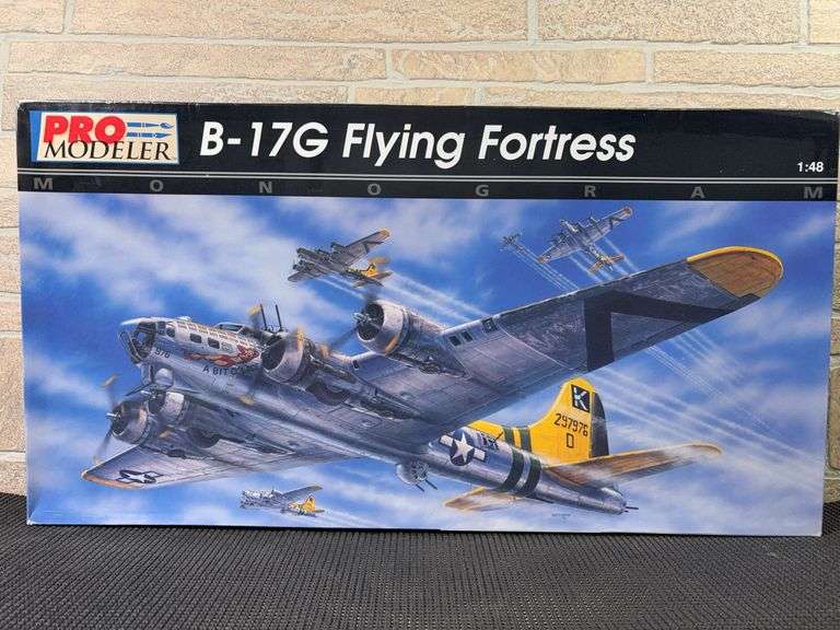 Monogram B-17G Flying Fortress 85-5928 1:48 Scale Model Kit image