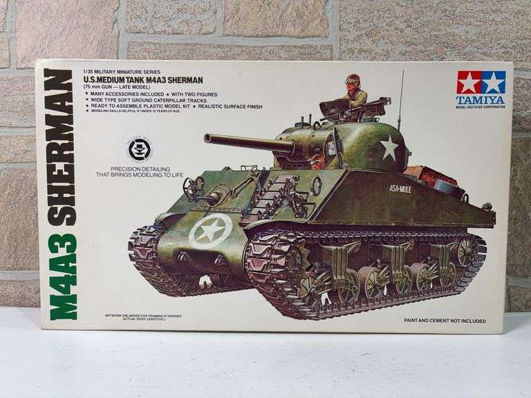 Tamiya M4A3 Sherman, Kit MM-222A image