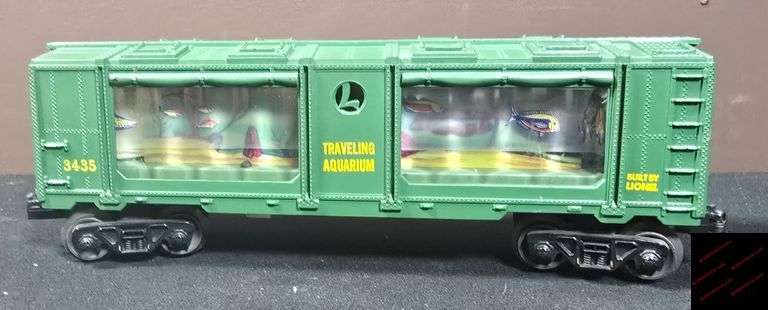 Post war Lionel 3435 Traveling Aquarium Car