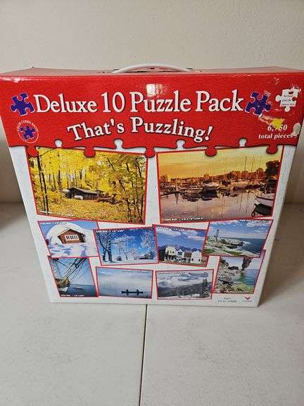 Deluxe 10 Puzzle Pack That's Puzzling