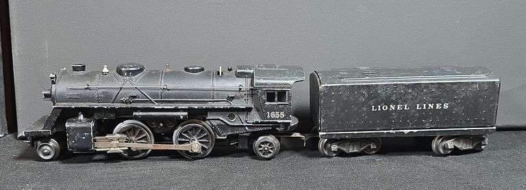 Lionel 1655 locomotive and 6654W Tender