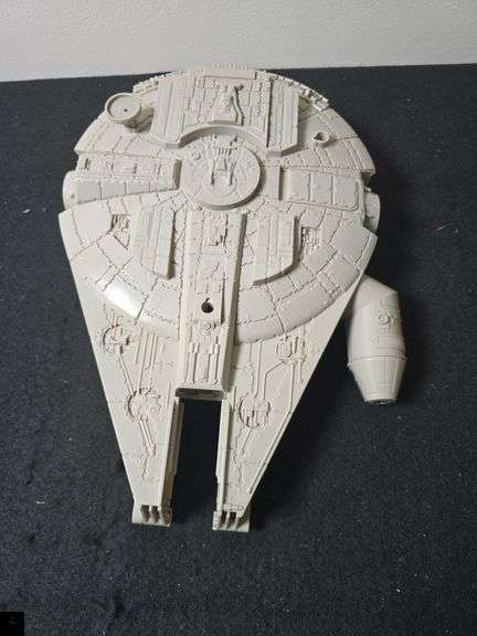 1995 Star Wars Micro Machines Millennium Falcon playset with figurines.
