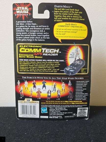 1999 Star Wars Episode I Darth Maul (Tatooine) Action Figure NIB
