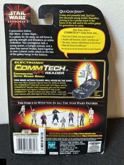 Star Wars Episode I Qui-Gon Jinn (Jedi Duel) Action Figure - New in Box