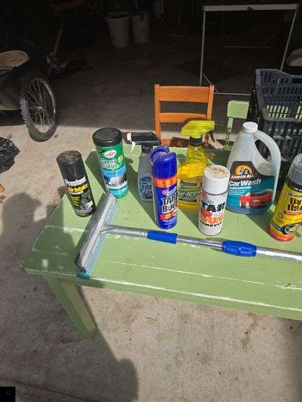 Collection of automotive care products