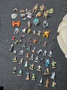1995 Star Wars Micro Machines Millennium Falcon playset with figurines.