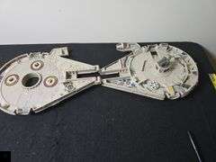 1995 Star Wars Micro Machines Millennium Falcon playset with figurines.