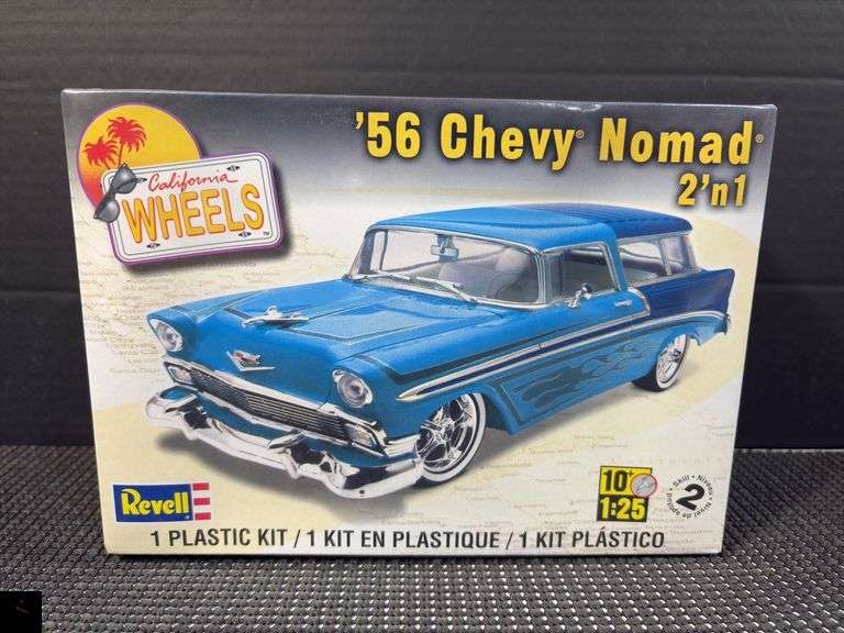 Revell '56 Chevy Nomad 2'n1 Model Kit - Factory Sealed