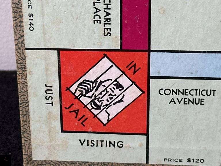 Vintage Monopoly Board (mid-1940’s-1950’s)