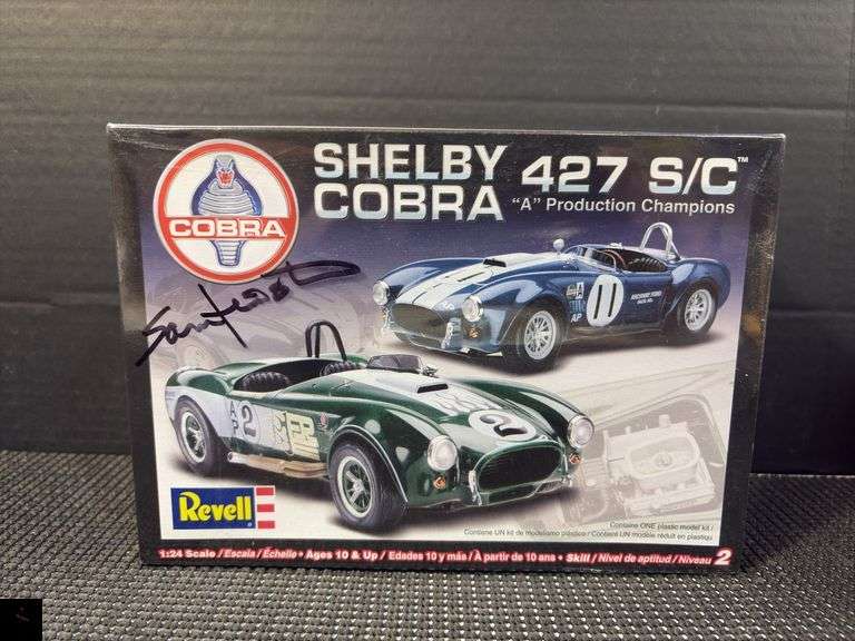 Revell Shelby 427 S/C Cobra 1:24 Scale Model Kit - Possible Autograph