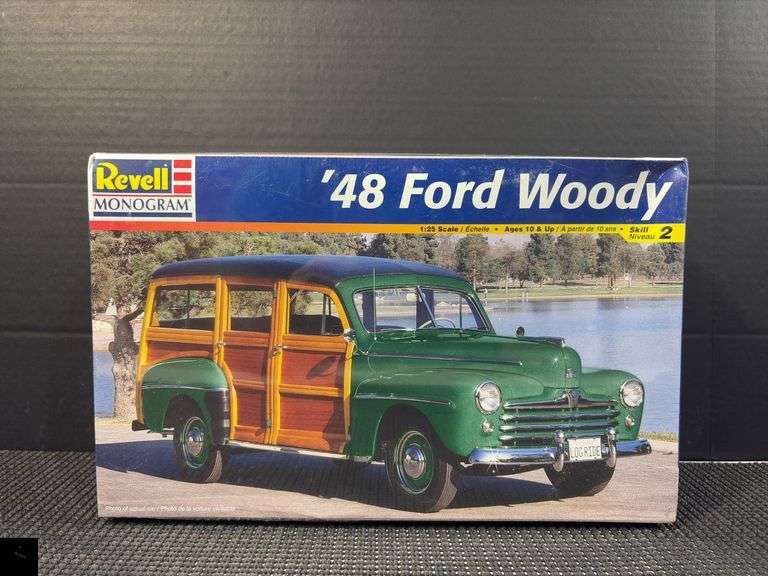 Revell Monogram '48 Ford Woody 1:25 Scale Model Kit image
