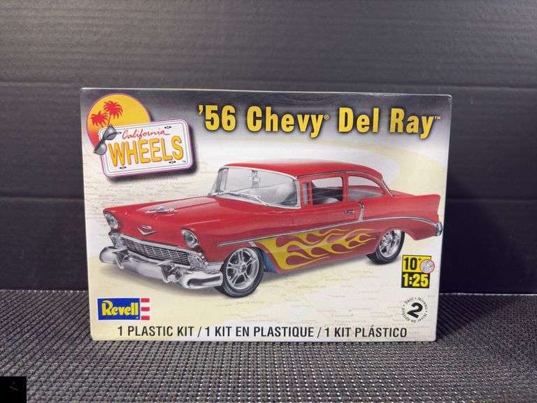 Revell '56 Chevy Del Ray Model Kit #85-4946, Factory Sealed