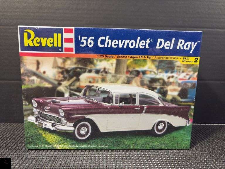 Revell '56 Chevrolet Del Ray 1:25 Scale Model Kit #85-2349 Factory Sealed