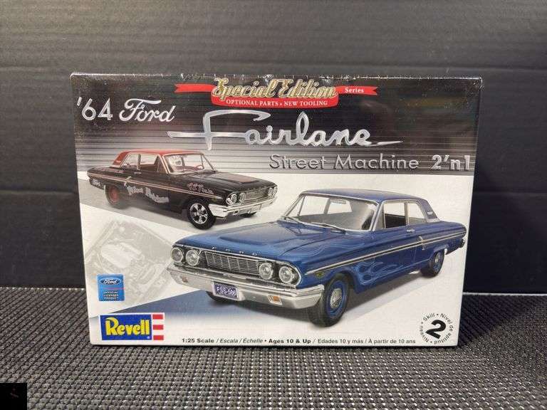 '64 Ford Fairlane Street Machine 2'n1 Model Kit