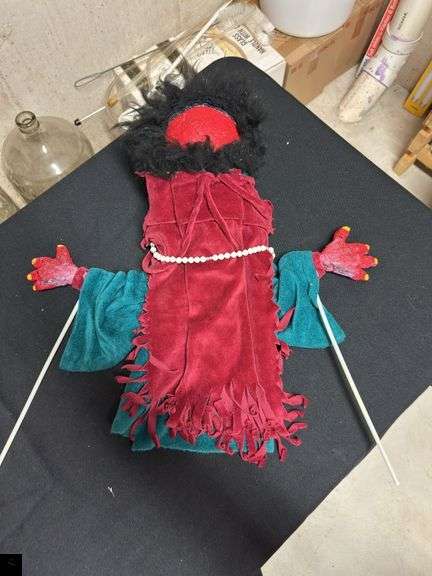 Vintage Handmade Rod Puppet