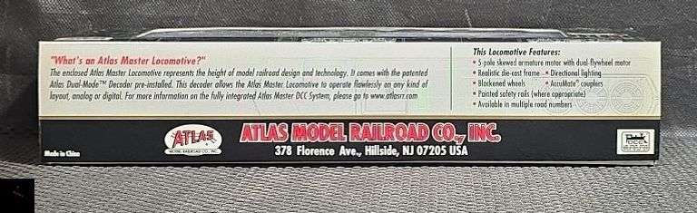 Atlas Master GP-40 Rio Grande Low Nose Locomotive #3141 - Item 9184