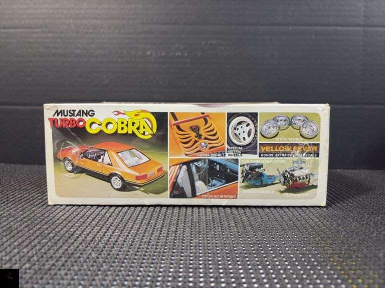 MPC Mustang Turbo Cobra 1/25 Scale Model Kit