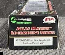 Atlas Master Locomotive Series SD-35 Southern Pacific Low Nose Locomotive #9209