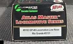 Atlas Master Series Rio Grande GP-40 Low Nose Locomotive #3131